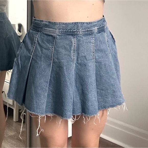Mango skirt blue jean - Picture 2 of 2